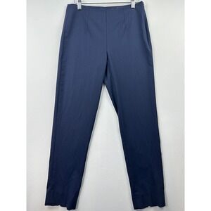 Brooks Brothers Reda Brookscool Wool Pinstripe Navy Pants Women's Sz 2 Italian